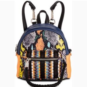 Steve Madden Btanya Orange Multi Backpack